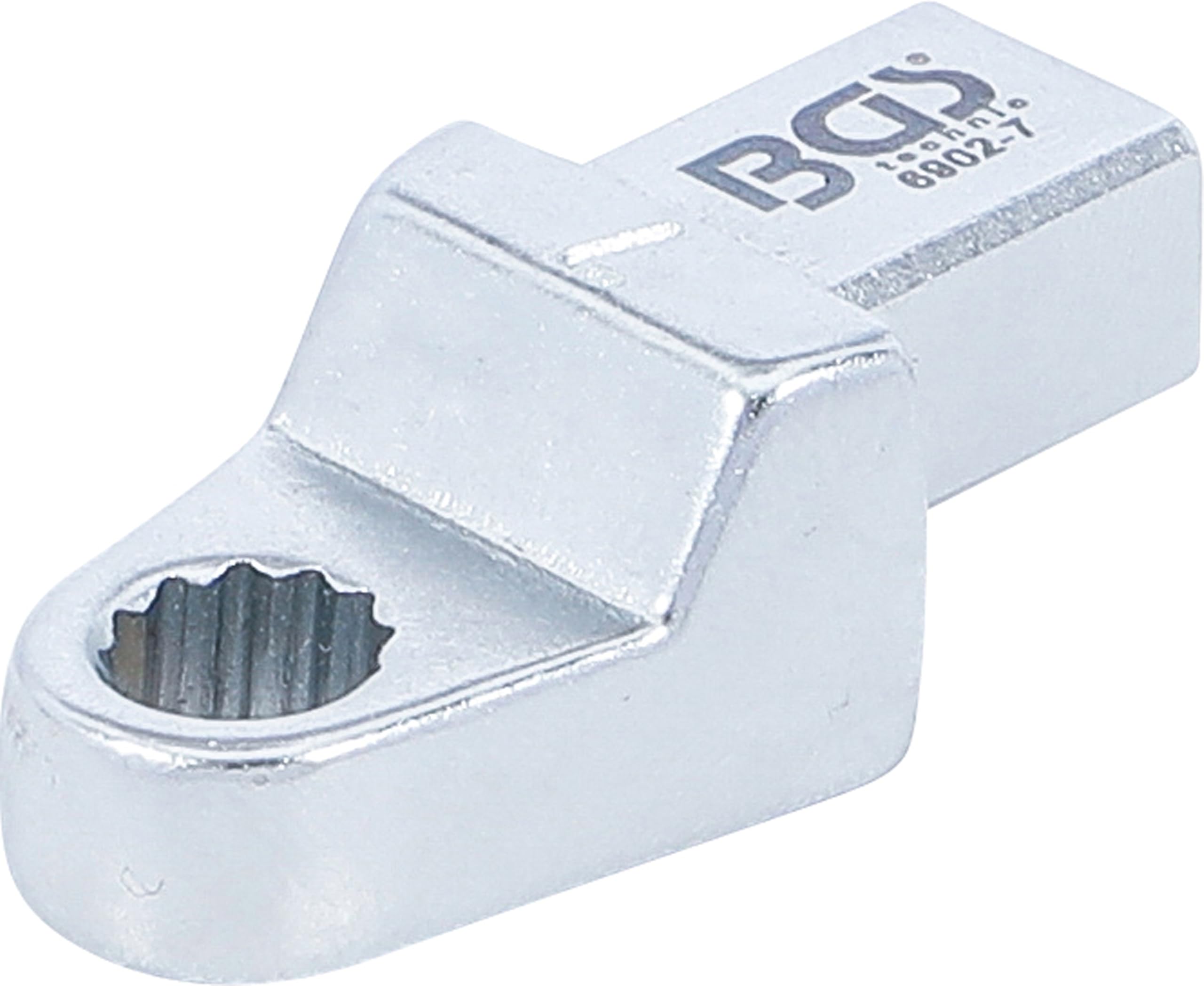 BGS 6902-7 | Push Fit Ring Spanner | 7 mm | Square Size 9 x 12 mm