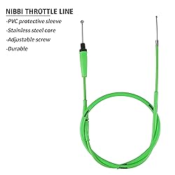 Nibbi 46" Universal Motorcycle Throttle Cable for