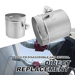 EATAKWARD Backdraft Damper HVAC Duct Manual Volume
