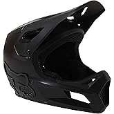 Fox Racing Youth Rampage Mountain Bike Helmet, Black/Black, Small