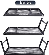 HIKEMAN Foldable Campfire Grill Heavy Duty Charcoal Outdoor Cooking view 4