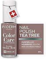 PODERM Nail Care Polish with Tea Tree Taupe 8ML Podiatrist Designed