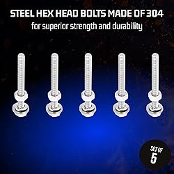 Bolt Dropper 1/4 Bolts and Nuts Set - 5pcs - F593c