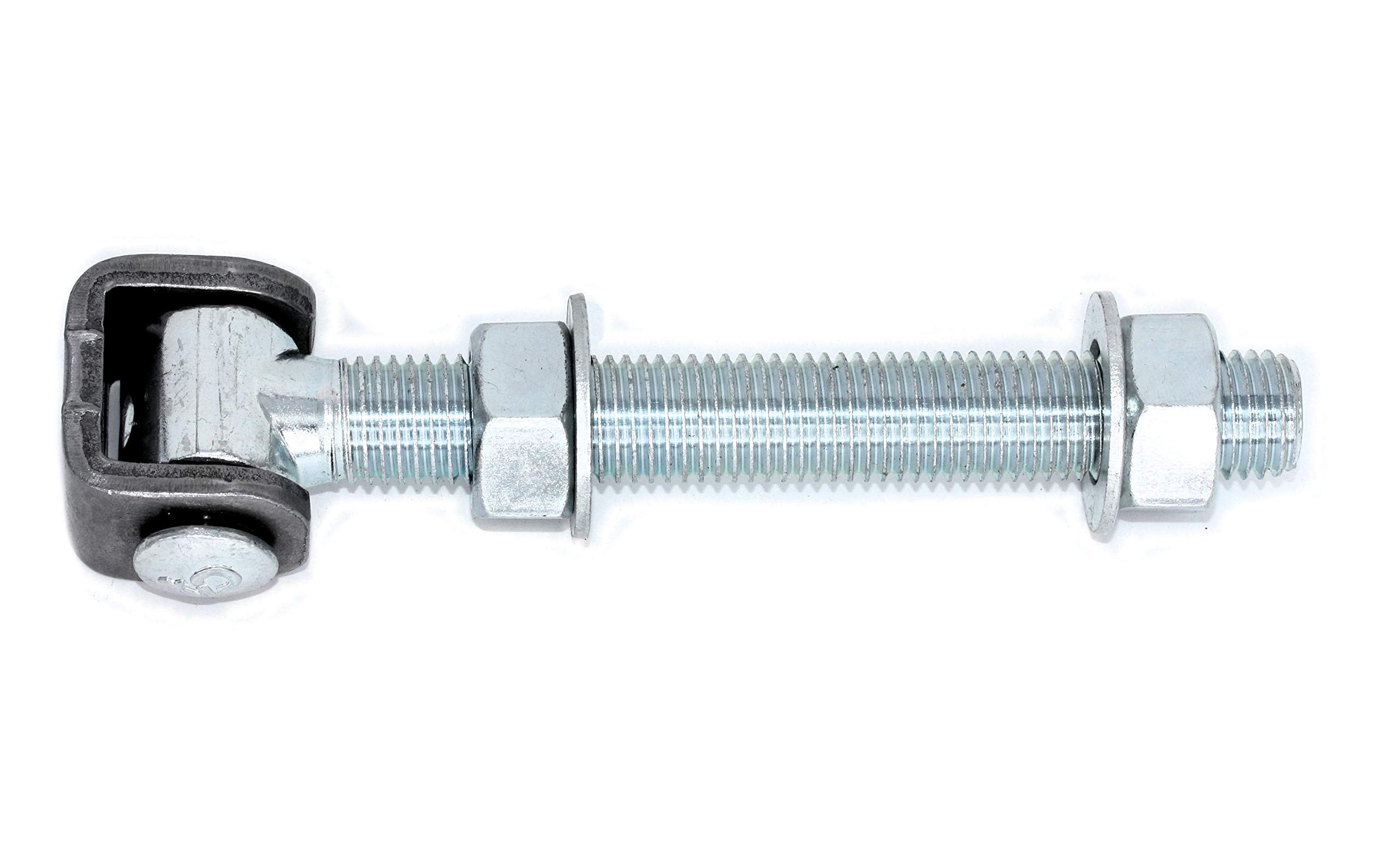 UHRIG Door Hinge Long M20 with Bracket for Welding, Galvanized gate Hinge for Garden Door, etc.