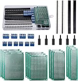 VooGenzek 38 PCS PCB Board Kits 22 Double Sided Prototyping Boards 16 Nylon