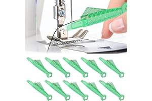 Sewing Machine Needle Threader, 10pcs Fish Type Sewing Machine Needle Threader, Quick Sewing Threader Needle Tool, Sewing Nee