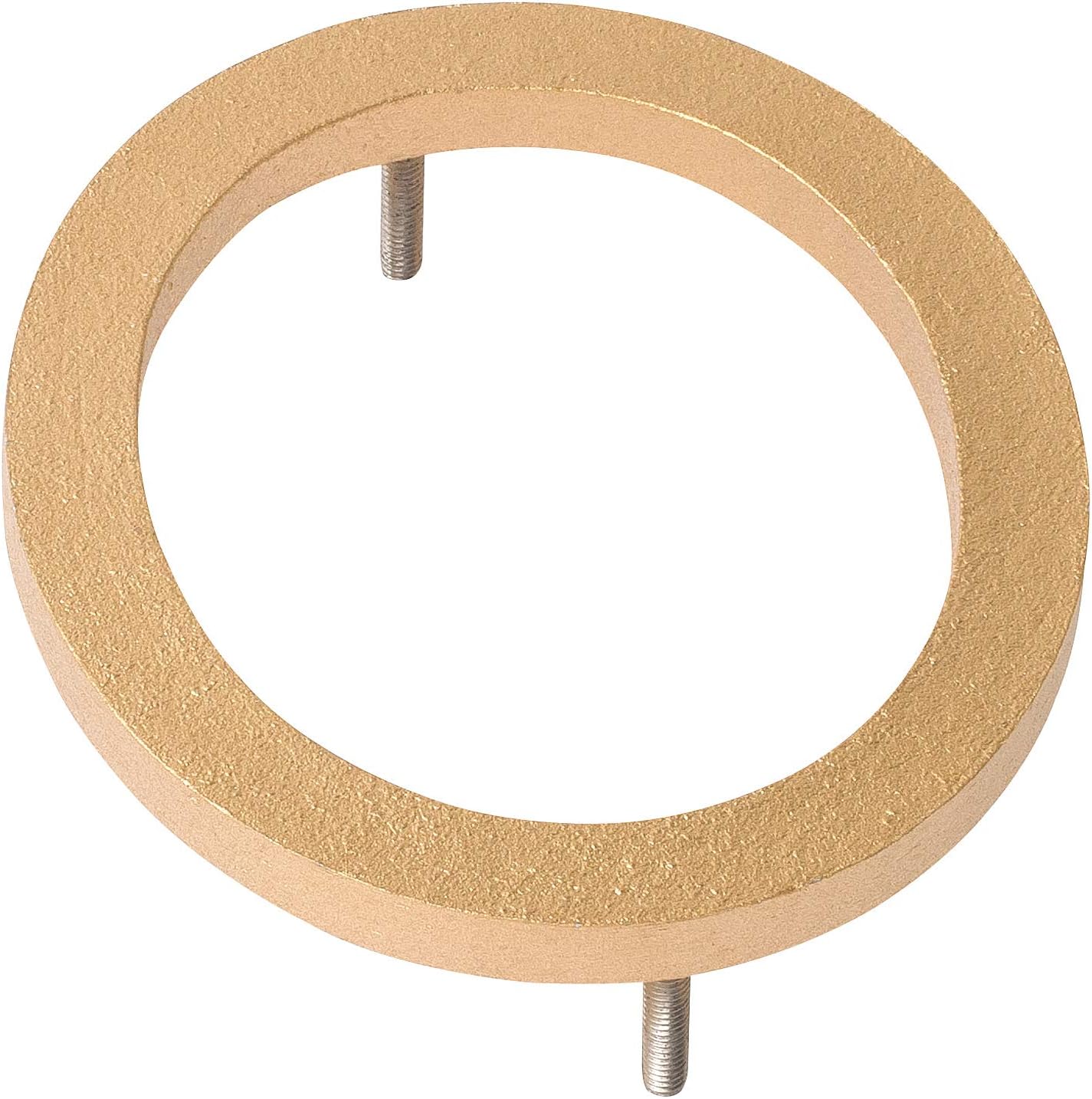 Address Signs - Montague Metal Products MHN-08-F-GD1-0 Solid Brushed Aluminum Modern Floating Address House Numbers, 8