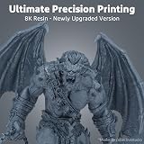 ELEGOO 8K Water Washable Resin 1000g Space Grey 405nm for Saturn 2 view 2