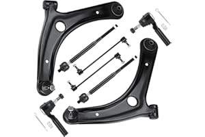 AEAGLE 8PCS Front Lower Control Arm w/Ball Joint for 2007-2012 Caliber, 2007-2017 Compass Patriot Suspension Kit K620066 K620065 EV80645 ES800408 K750385