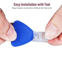 EMITEVER LED Strip Light Connector, 6 Packs LED