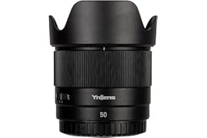 YONGNUO AF 50MM F1.8 Lens for E-Mount, APS-C Frame Large Aperture Lens Compatible with Sony Mirrorless Cameras