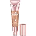 L'Oreal Paris Lumi Le Glow Skin Tint, Lightweight Water-Based Tinted Serum with Foundation-Like Coverage, Glow Illuminator, Neutral 210, 0.85 Fl Oz