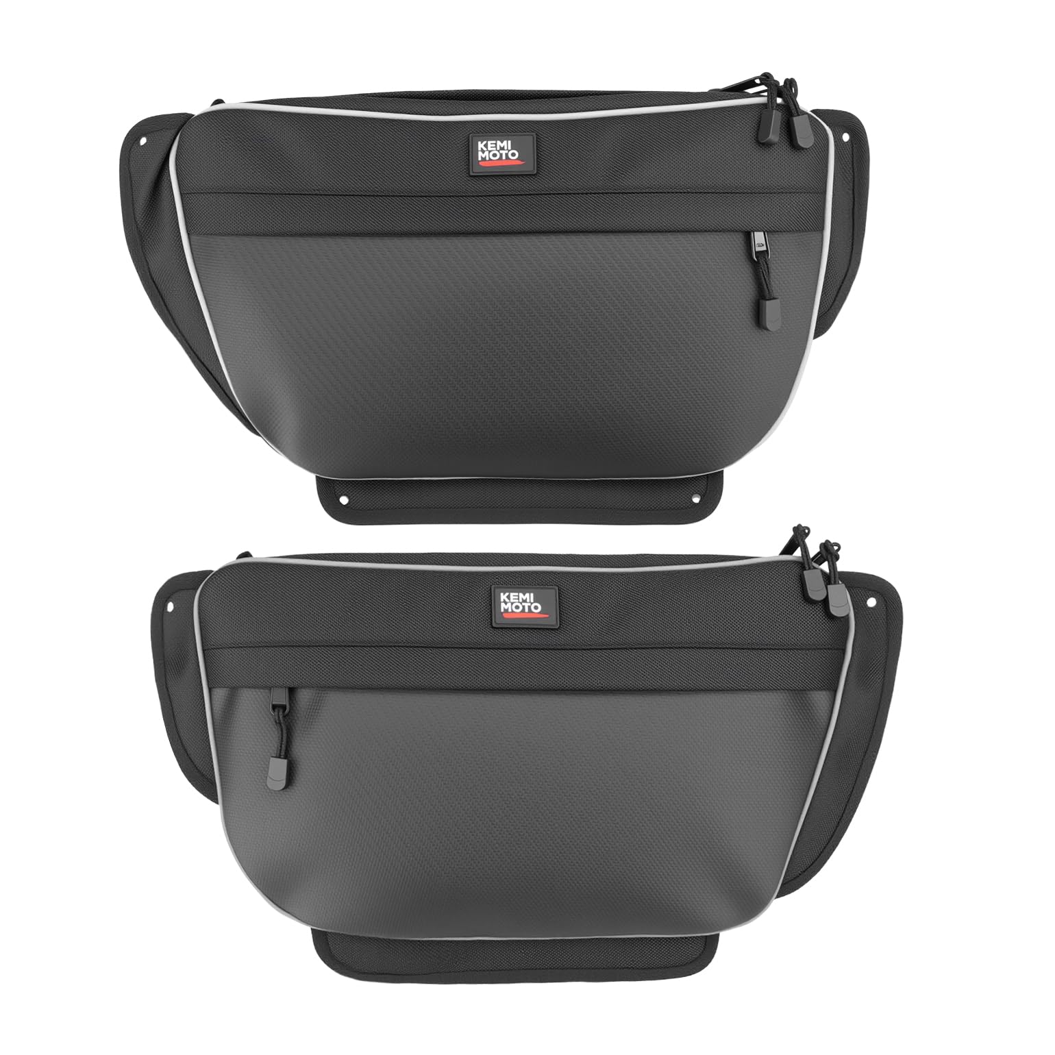 Photo 1 of KEMIMOTO Door Storage Bags Compatible with Wolverine RMAX 2 1000, RMAX 4 1000, X2 1000, X2 850, X4 850, 3.5L 1680D Oxford Fabric Right and Left Bags, Secure Mounting, Water-Resistant Zipper