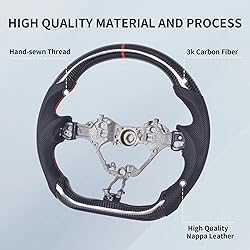 EASSAFEX Carbon Fiber Steering Wheel for Toyota 86