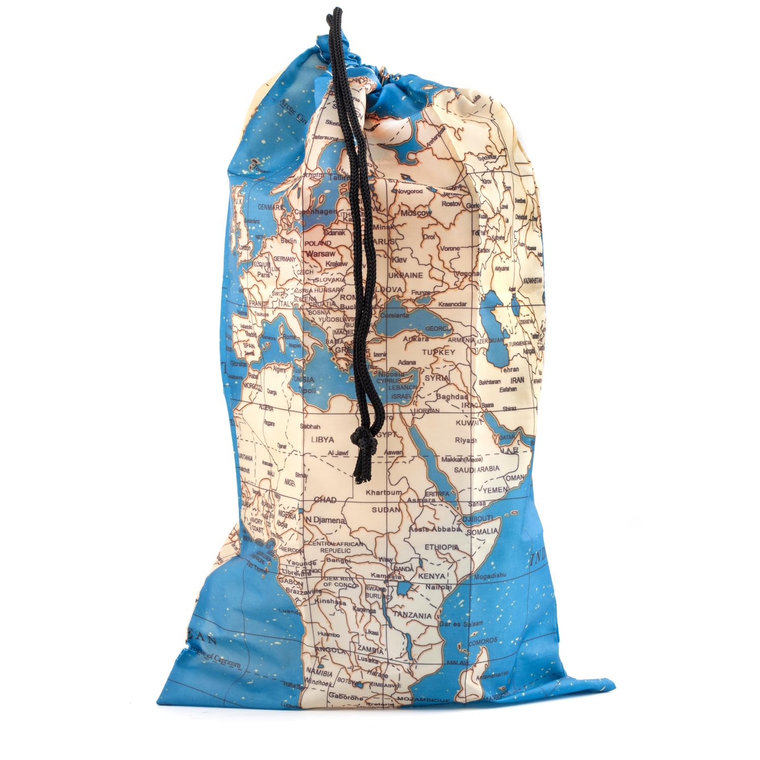 Kikkerland Around The World Travel Bags, Set of 4