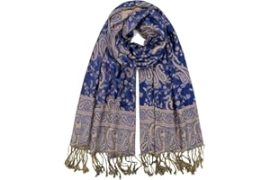 Silky Paisley Pashmina Shawl and Scarf Super Soft Women's Rave Pashminas Shawl Wraps