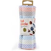 Full Circle Tidy 100% Organic Cotton Dish Cloths, Kitchen Towels, Absorbent | Reusable and machine washable, these organic cotton cloths replace hundreds of singleuse paper towels