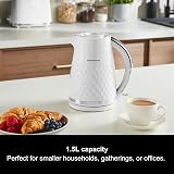 Morphy Richards Hive Kettle 1.5L 3KW Rapid Boil Easy Fill White view 3