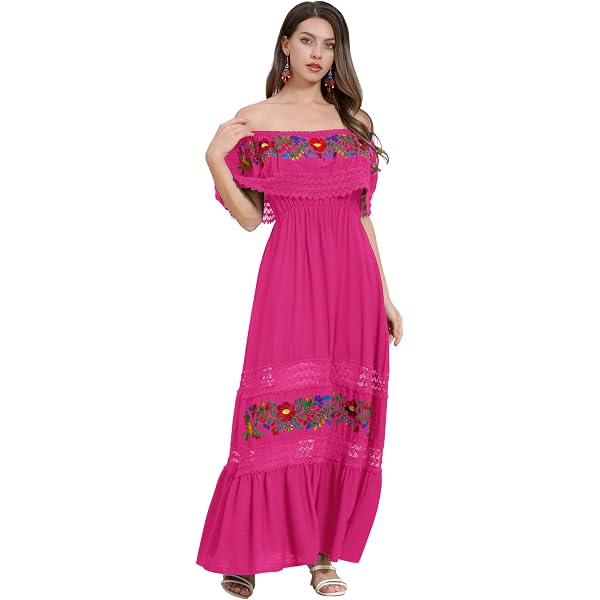 typical honduran dress Honduras Traditional Women Fiesta Dress S Turquoise, White at Amazon  Women's Clothing store