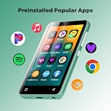 innioasis MP3 Player 4.0 inch Touch Screen Bluetooth 4.2 WiFi 80GB Green view 2