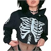 farrubbyine8 Women Wide Sleeve Crop Sweatshirt Dragon Top Loose Fit Casual Sports Gym Pullover Crop Top