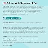 WeightWorld Calcium Magnesium Zinc Vitamin D Vegan 400 Tablets Supply view 6