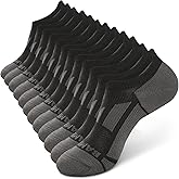 BAMBOO COOL Men's No-Show Socks Low Cut Breathable Moisture-Wicking Socks Non Slip Running Workout casual, 6 Packs