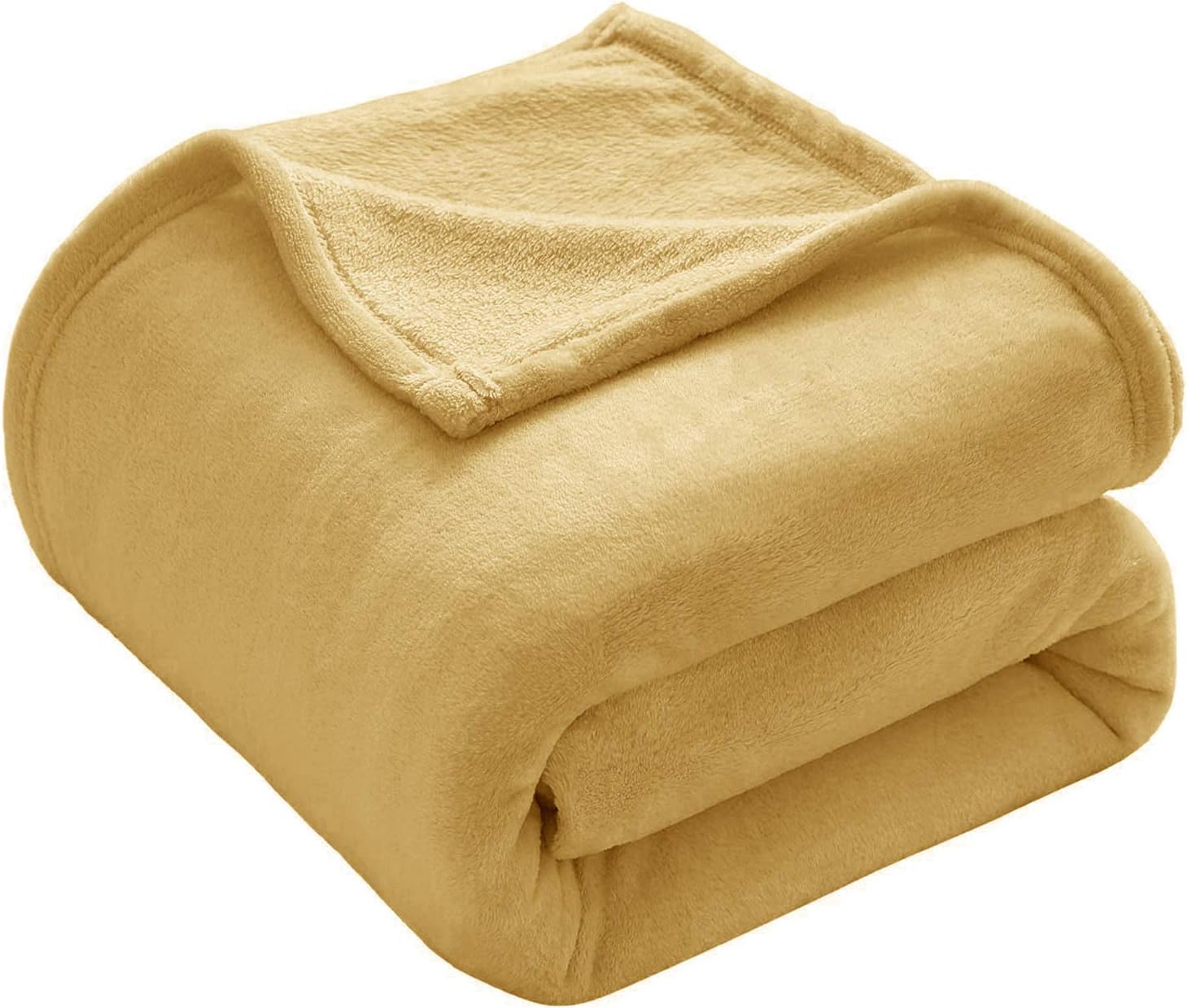 VEEYOO Flannel Fleece Blanket Bedspread King Size Luxury Lightweight