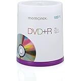 Memorex DVD plus R 16x 4.7GB 100 Pack Spindle