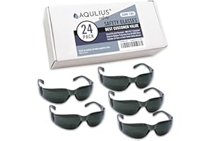 Aqulius Tinted Safety Glasses (Pack of Protective Shaded Safety Sunglasses For Men & Women) UV Resistant Eye Protection