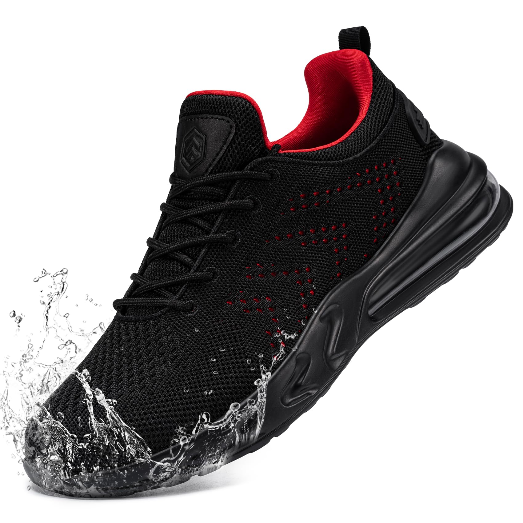 Men's Non-Slip Work Shoes - Waterproof Kitchen Chef Shoes Lightweight Breathable