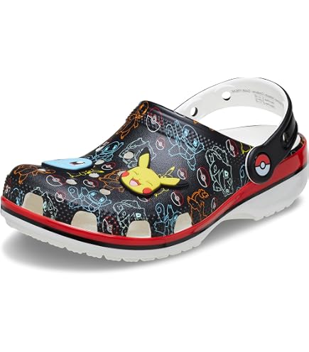 Amazon.com | Crocs Unisex-Adult Classic Pokemon Clog, Clogs  display picture 3