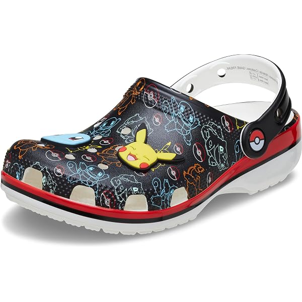 Amazon.com | Crocs Adult-Unisex Classic Pikachu Clogs  display picture 1
