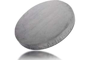 Natudeco 360 Degree Rotating Car Pillow Swivel Chair Pad Large Memory Foam Spinner Seat Cushion for Stool Chair, Car, Office 15.35inch Diameter