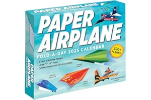 Paper Airplane 2025 Fold-A-Day Calendar