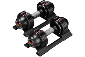 ALTLER Adjustable Dumbbell Set 22/44lbs pair adjustable dumbbell- Perfect for Strength Training and Fitness Workouts