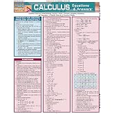Calculus Equations &amp; Answers: QuickStudy Laminated Reference Guide