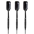 LaserDarts Black Widow Soft Tip Tungsten Darts Knurled Barrel 16 Gram