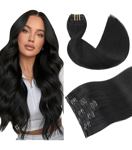 Amazon.com : Sweetmet Pro2.0 Clip in Hair Extensions Real 