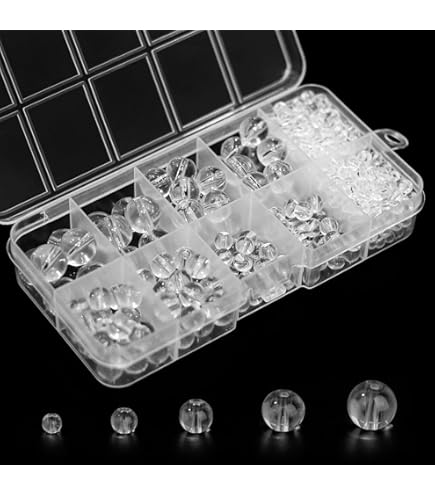 Beadaholique Czech Glass Beads - 50 Piece 9mm Crystal Clear Teardrop Beads For Jewelry Making