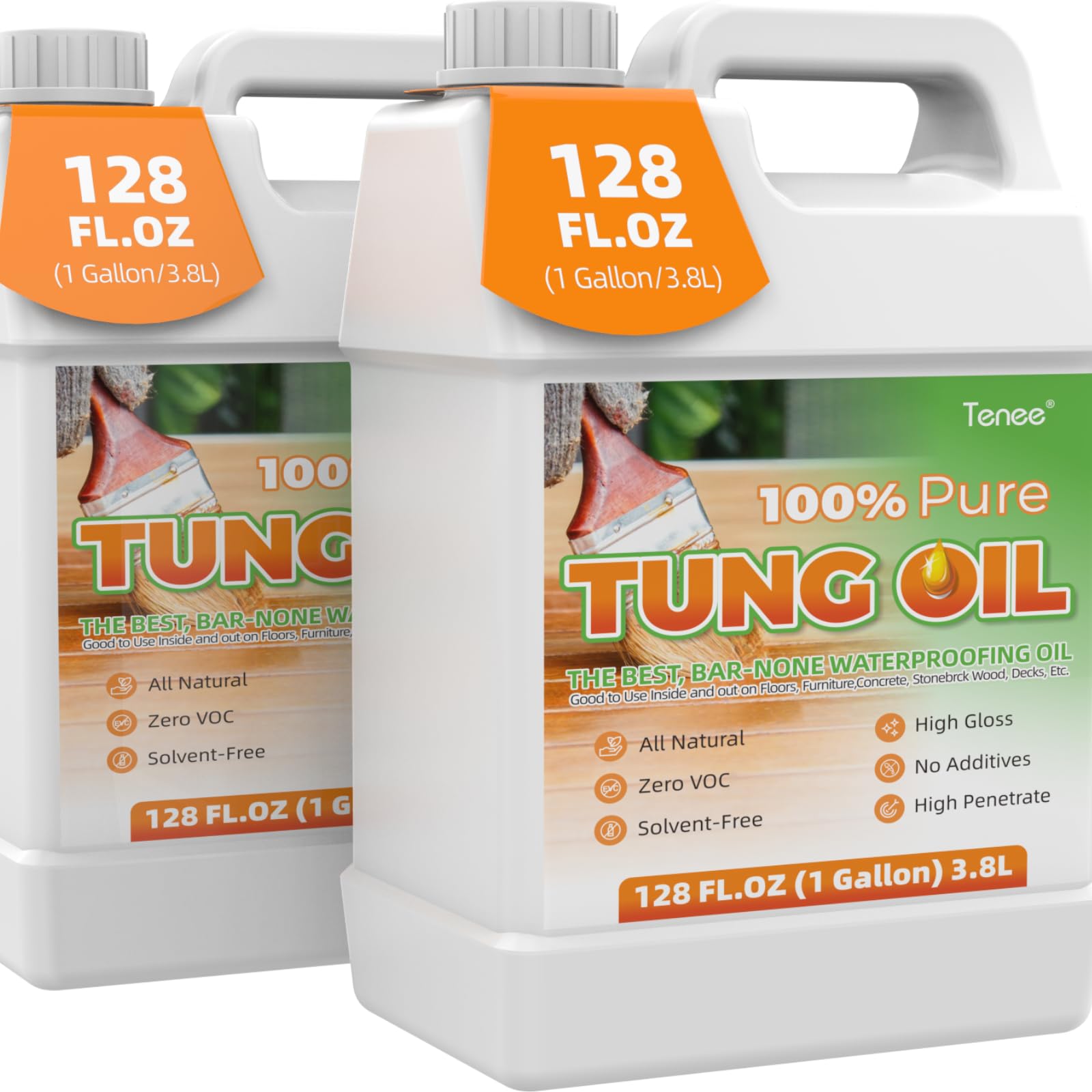 Photo 1 of Waterproof Pure Tung Oil That Strengthens & Protect Wood – Project Food Grade Tung Oil Finish – Food Safe Wood Sealer for Pet Houses, Garden Boxes, and More
