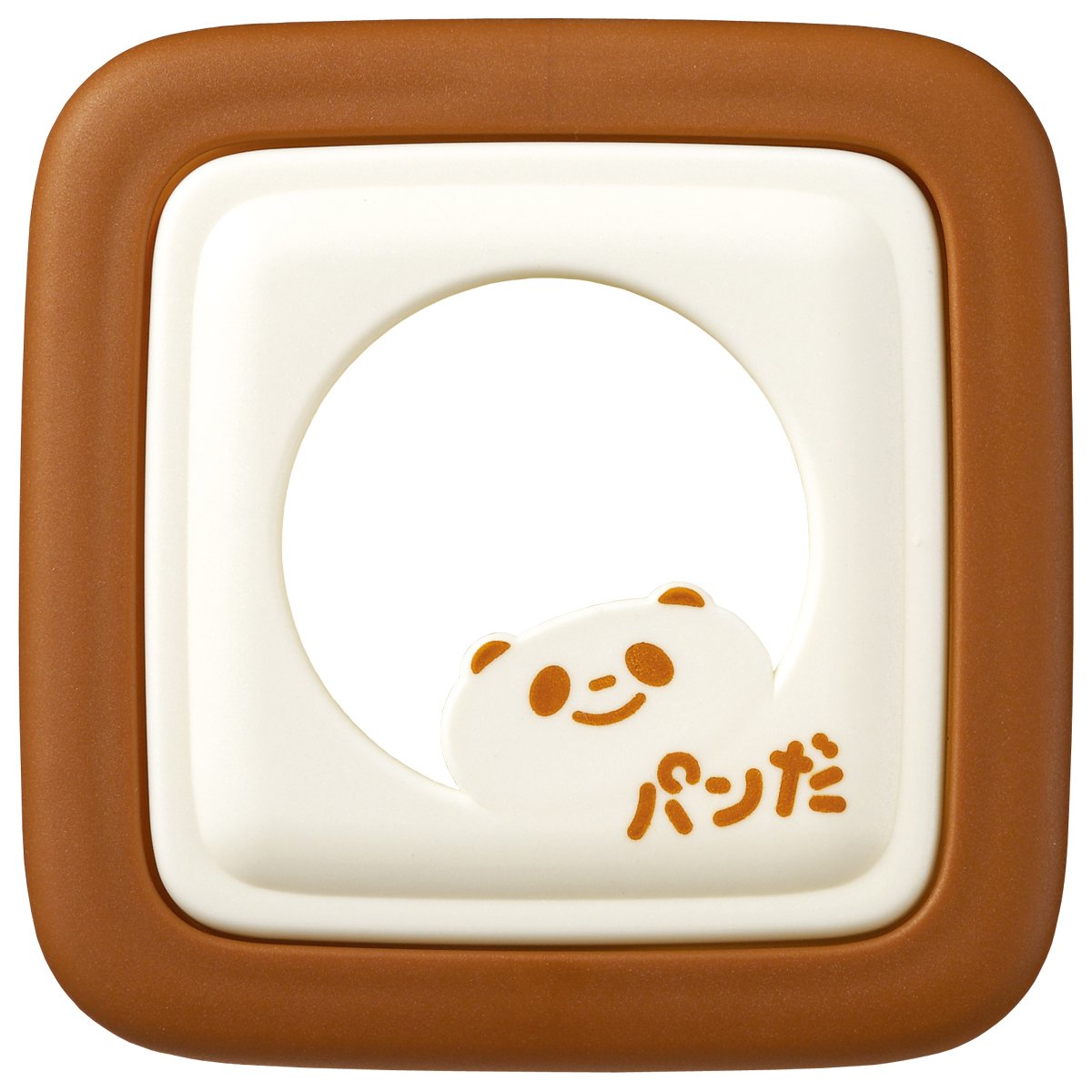 Akebono Panda Sandwich Cutter (Japanese Import) - Triangular & Rectangular Sandwich Maker - 1 Piece