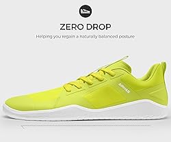 AIRHAS Men's Barefoot Shoes Zero Drop Workout