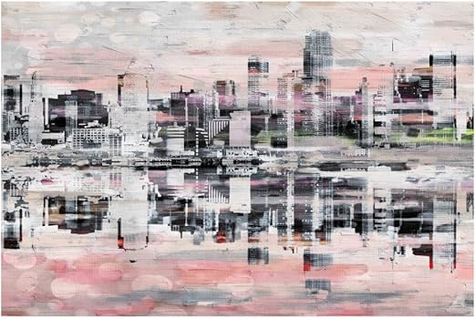 Wayfair Parvez Taj Pintoresco Nueva York Pintura Lienzo Pared Arte