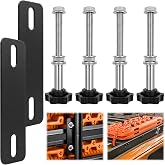 BRIGECAN TRACTION BOARD MOUNTING KIT, Easy-to-Install Recovery Board Mount, Safety Traction Board Mount, Universal Recovery Board Mounting Kit with 4.72"~6.69" Hole Spacing, 1 Year Warranty