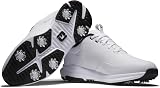 FootJoy Tour Rival Golf Shoe Men White/White/Black 13 UK view 6