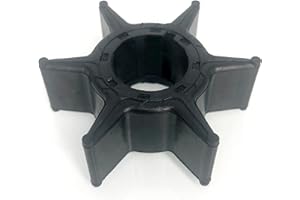 KUNOANZ 6H3-44352-00 697-44352-00 Water Pump Impeller For Yamaha 40 48 50 55 60 70 HP 2&4 Stroke Outboard/Jet Drive Sierra 18-3069 Mercury Mariner 47-81423,97108M 40HP 48HP 50HP 55HP 60HP 70HP 2&3&4 Cylinder