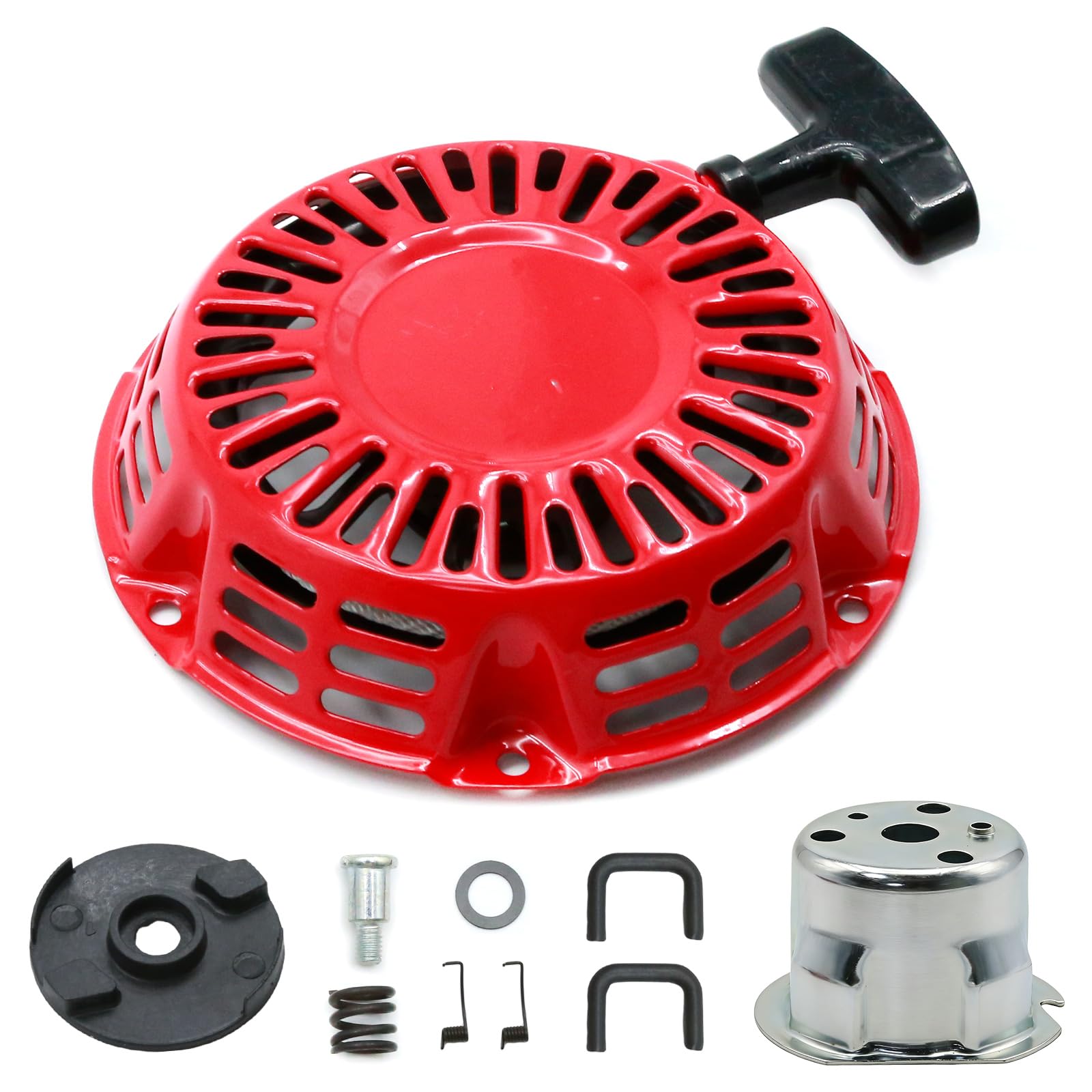 JUUDDENPARTS 28400 ZH8 023 Recoil Pull Starter, Replacement for Honda GX120 GX160 GX200, Replaces 28400 Z4M 003