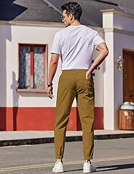 COOFANDY Mens Casual Joggers Pants - Cotton