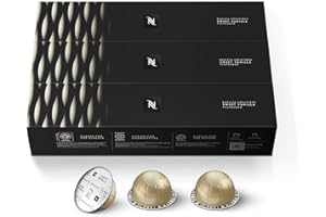 Nespresso Capsules Vertuo, Sweet Vanilla, Medium Roast Coffee, 30 Count Coffee Pods, Brews 7.8oz.